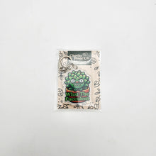 Load image into Gallery viewer, What The Fucculent - Plant Keyring - Cheeky Plant Co.
