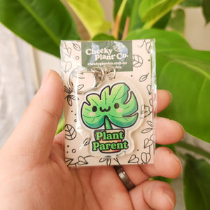 Plant Parent - Plant Keyring - Cheeky Plant Co.
