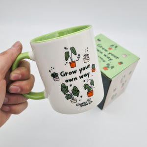 Grow Your Own Way - Plant Mug - Cheeky Plant Co.