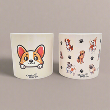 Load image into Gallery viewer, Cute Dogs Duo Pack - Cheeky Plant Co. Pots - 12.5cmD x 12cmH
