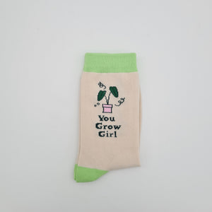 Plant Lover Socks - You Grow Girl - Cheeky Plant Co.