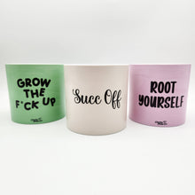 Load image into Gallery viewer, Trio Succ It Up Pots Pack - Cheeky Plant Co. Pots - 12.5cmD x 12cmH - International
