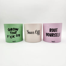 Load image into Gallery viewer, Trio Succ It Up Pots Pack - Cheeky Plant Co. Pots - 12.5cmD x 12cmH - International
