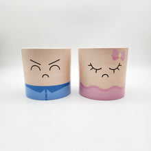 Load image into Gallery viewer, Moody Lovers Pots Pack - Cheeky Plant Co. Pots - 12.5cmD x 12cmH - International
