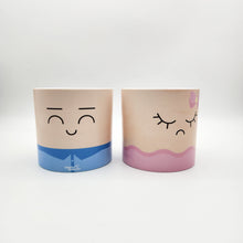 Load image into Gallery viewer, Moody Lovers Pots Pack - Cheeky Plant Co. Pots - 12.5cmD x 12cmH - International
