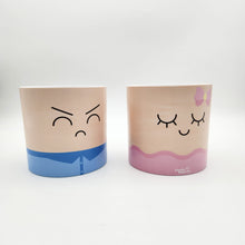 Load image into Gallery viewer, Moody Lovers Pots Pack - Cheeky Plant Co. Pots - 12.5cmD x 12cmH - International
