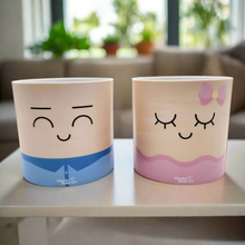 Load image into Gallery viewer, Moody Lovers Pots Pack - Cheeky Plant Co. Pots - 12.5cmD x 12cmH - International

