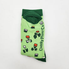 Load image into Gallery viewer, Plant Lover Socks - Plant Pattern - Cheeky Plant Co. - International
