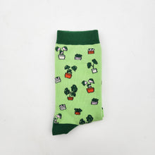 Load image into Gallery viewer, Plant Lover Socks - Plant Pattern - Cheeky Plant Co. - International
