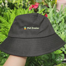 Load and play video in Gallery viewer, Pot Dealer Bucket Hat - Cheeky Plant Co. - International
