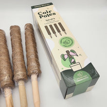 Load and play video in Gallery viewer, Coco Coir Totem Plant Poles (Pack of 4) - Cheeky Plant Co. - International
